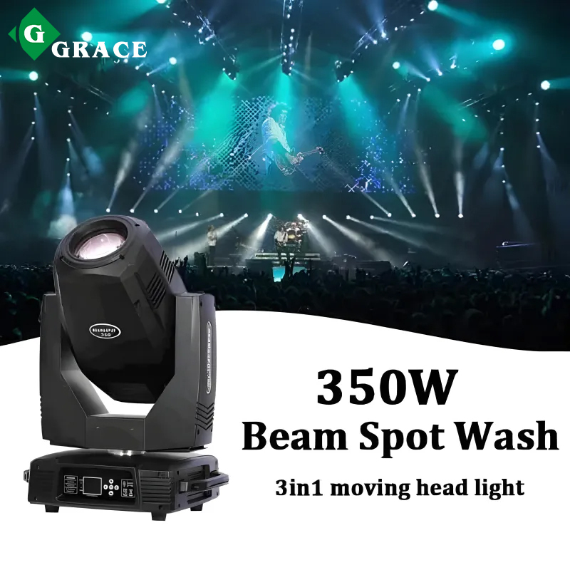 350W beam spot wash 3in1 moving head light