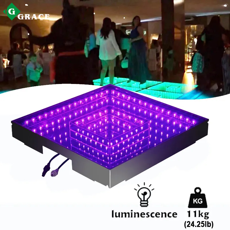 Monoblock Double Mirror 3D Stage Light LED Dance Floor