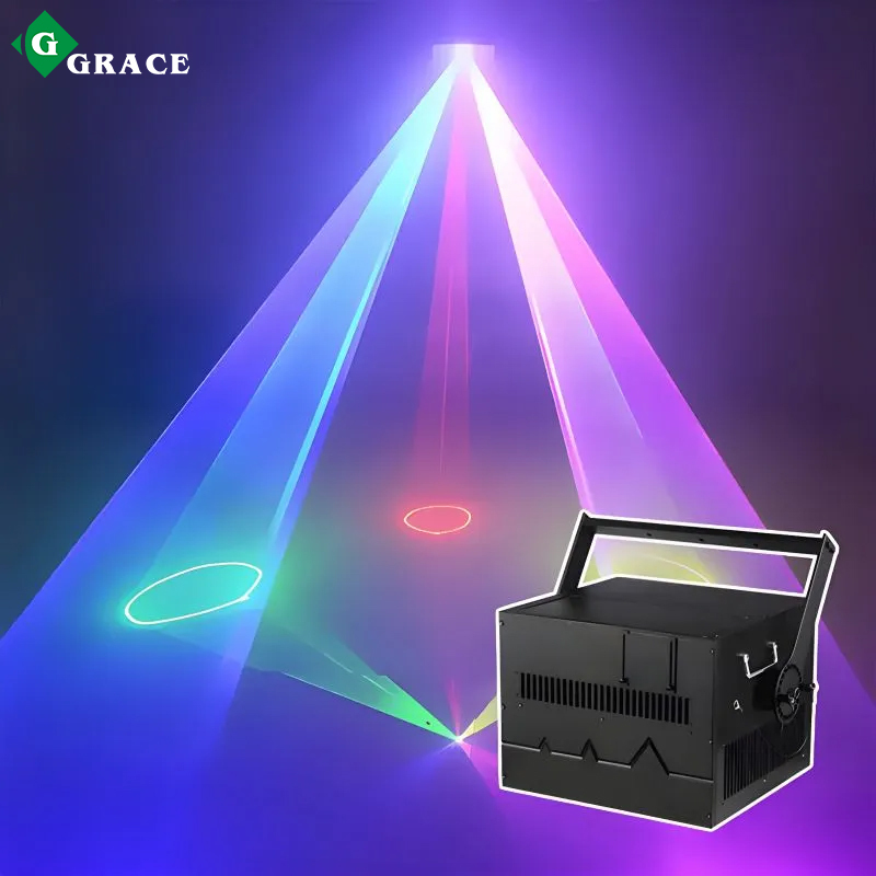 20w High Power RGB Animation Laser Show Light DJ Bar Party Stage Light