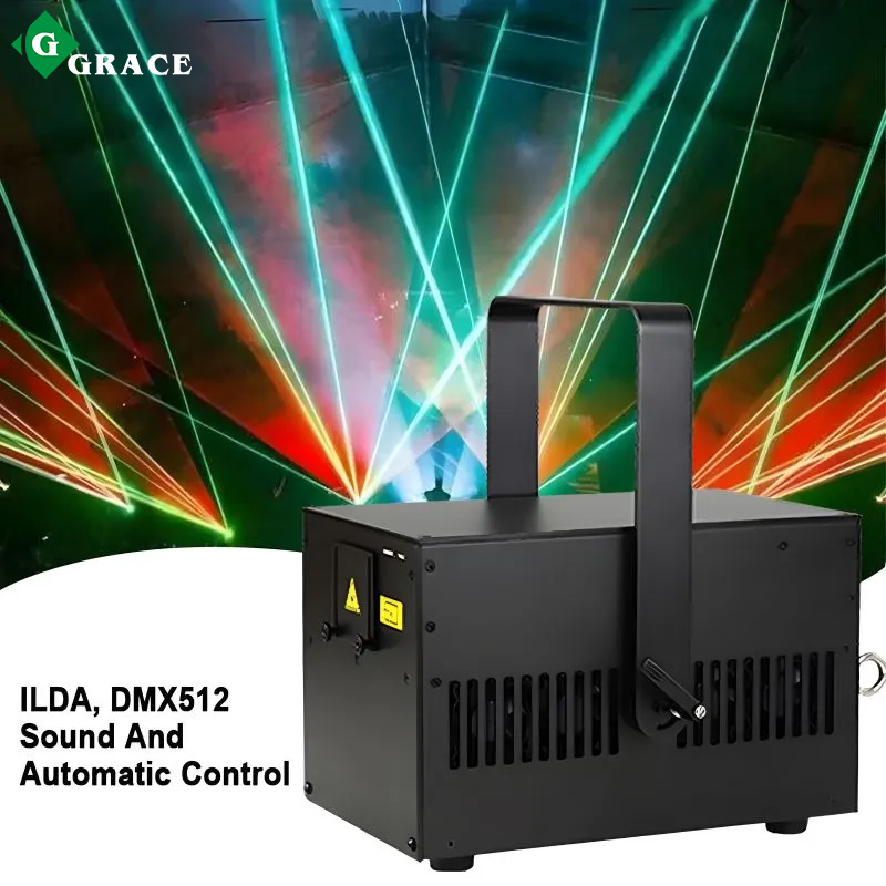 10W RGB 3in1 animation ILDA laser light