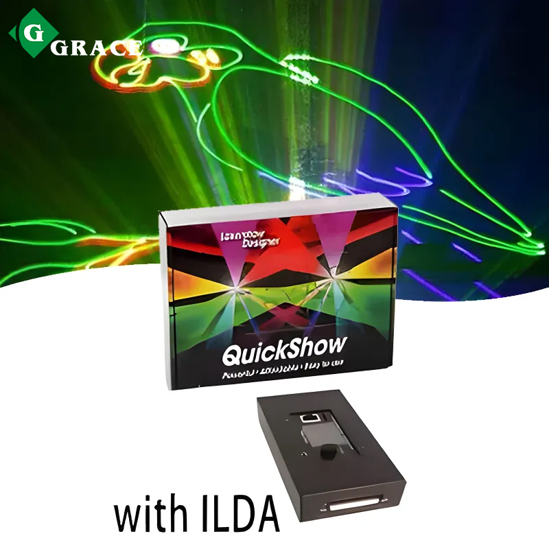 Quick show laser light software controller