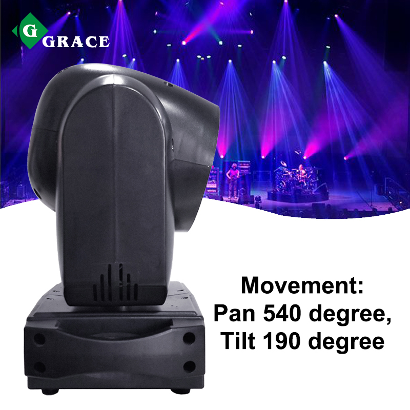 7pcs 15W Zoom Wash Moving Head