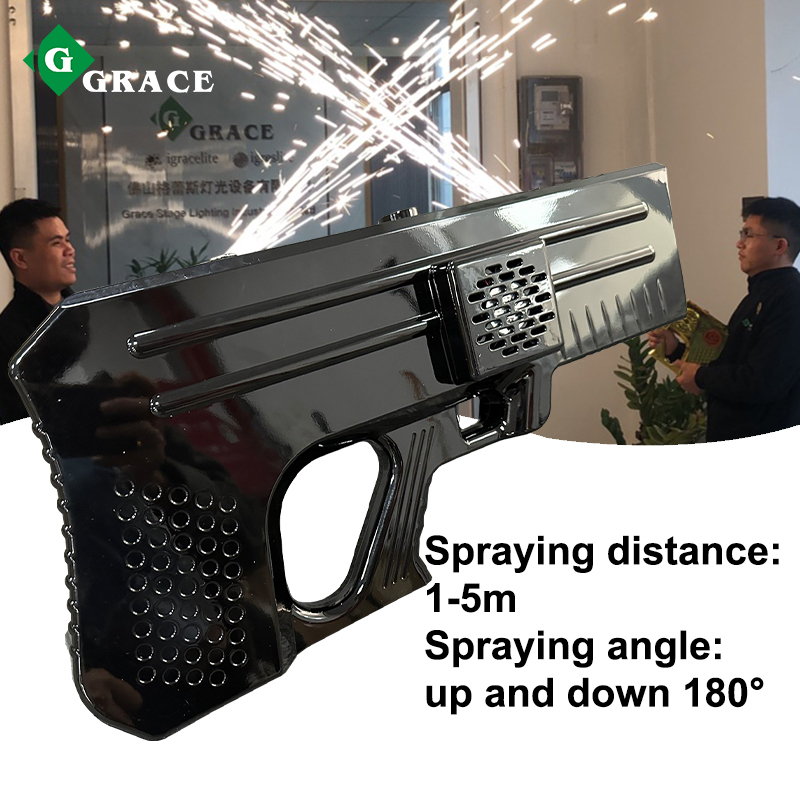 Free Shipping Igracelite wedding dj battery cold spark gun