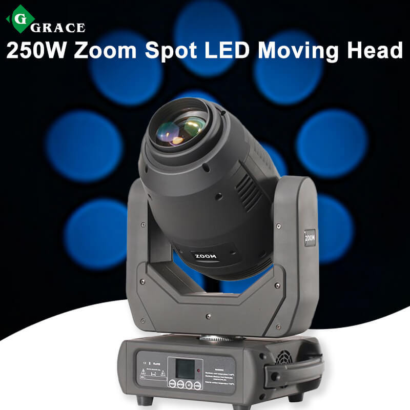 Free shipping 2pcs 250w beam led moving head light with flycase