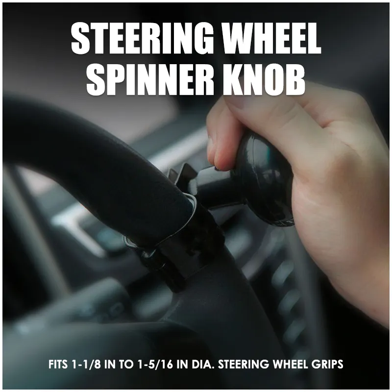 Universal Free spinning steering wheel knob
