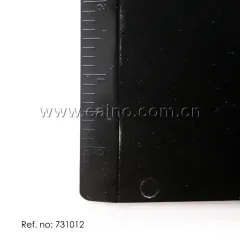 High quality customized A4 legal size plastic black clipboard clip board with calculator ruler