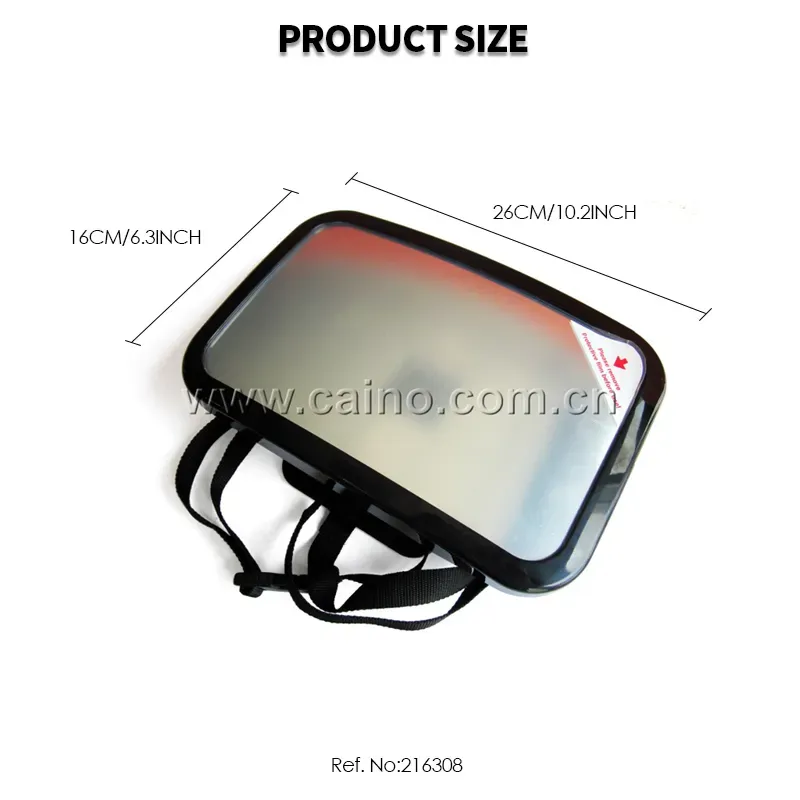 Black Or Oem 26*16cm Rear View Mirror Car Camera Baby Car Back Seat View Mirror