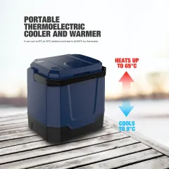 33L DC 12V Car Fridge Camping Cooler Portable Fridge Freezer Refrigerator Thermoelectric Cooler And Warmer