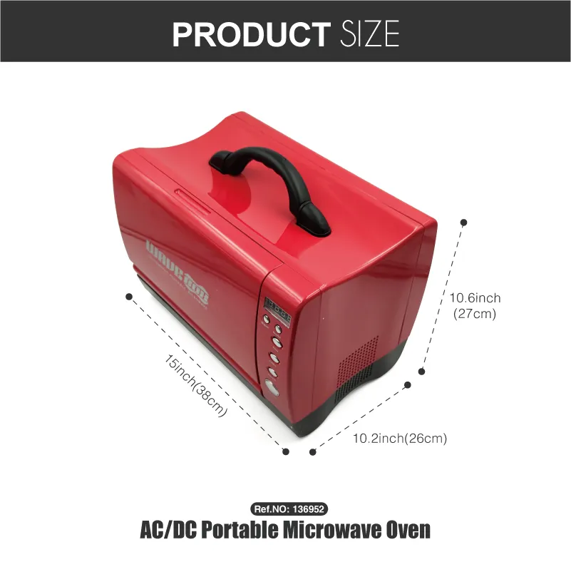 Potable dc car mini auto microwave 24v car oven for universal car microwave