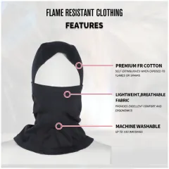 Fire Retardant Balaclava Face Mask Cold Weather Protection Motorcycle Fire Resistant Balaclava