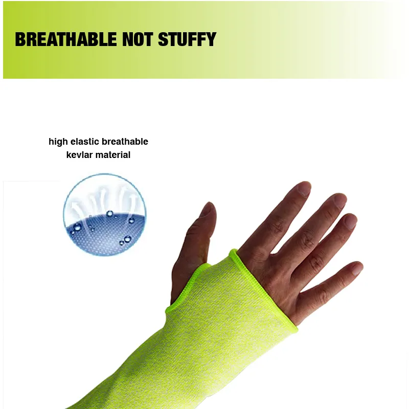 Industry Safety Anti-cut Protection Slash Cut Resistant Working Arm and Hand Sleeves