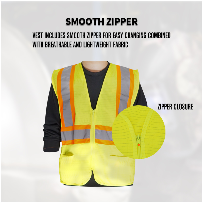 ESD High Visibility Reflective Safety Vest Anti Static