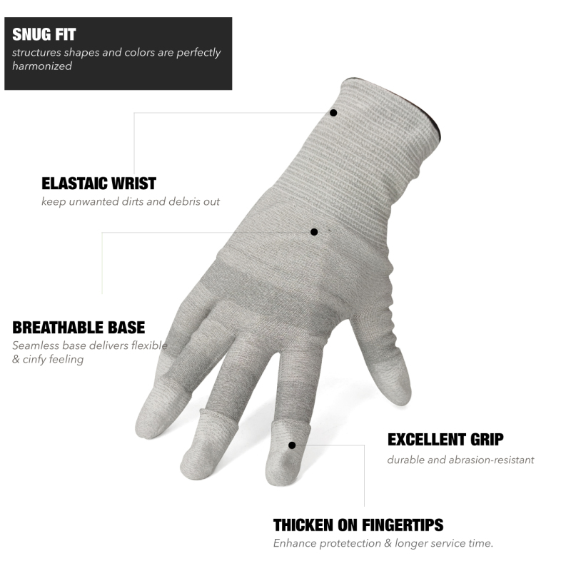 Cut Proof Work Safety Protection Spearfishing Construction Kitchen Anti Cut Glass Fiber Pe Carbon Fiber Polyester Gloves