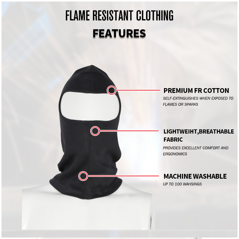 Fireproof FR Balaclava Safety Flame fire resistant Winter Retardant Hood