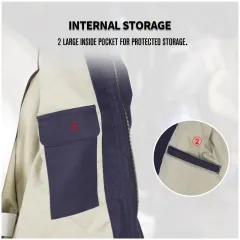 OEM fashion Flame Resistant FR retardant hoodie safety clothing coat jacket