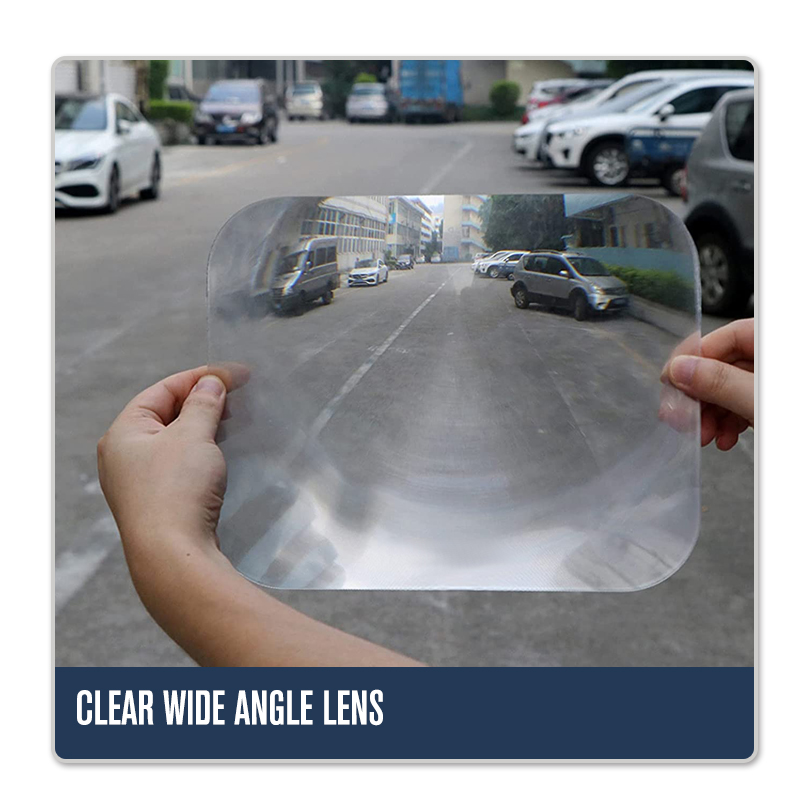 8"x10" Wide Angle Rear Window Fresnel Lens For SUV RV Bus