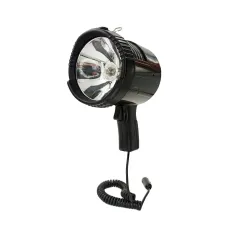 DC 12 Volt Handheld Corded Halogen Spotlight for Boat, Car and Truck