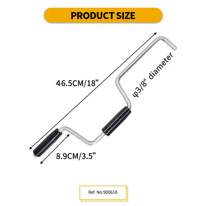 Strap Winder for Flatbed Truck Hand Roller for Winding Winder Winch Winder for Winch Straps