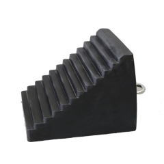 Heavy Duty Rubber Wheel Chock With Handle