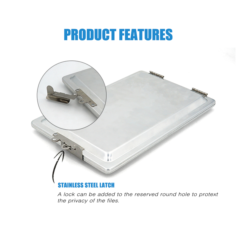 Trailer Aluminum Document Holder Clipboard