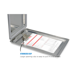 Trailer Aluminum Document Holder Clipboard