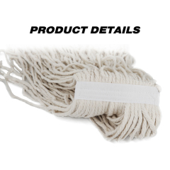 24oz Cotton Open-End Mop Heavy Duty Cotton Mop