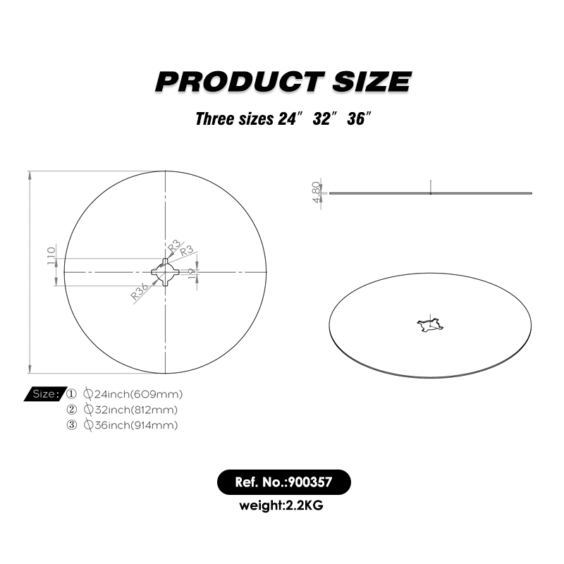 Fifth Wheel Slick lube Disc