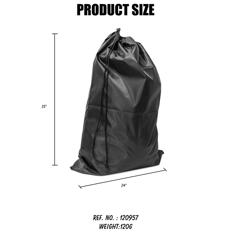 Travel Dirty Laundry Bags 24 x 35 inch Heavy Duty Drawstring Organizer Bag Tear Resistant Clothes Organization Storage