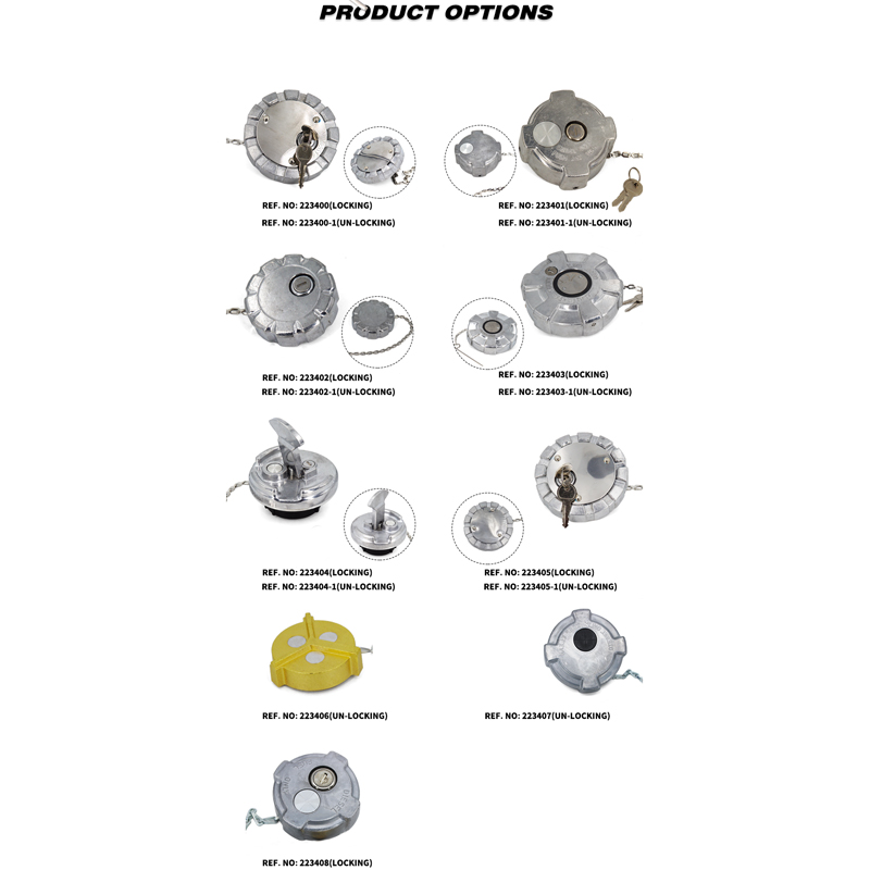 Aluminum Un-Locking Diesel Fuel Cap 3" - 5.5 NPSL Fuel Tanks Cover Replacement Parts