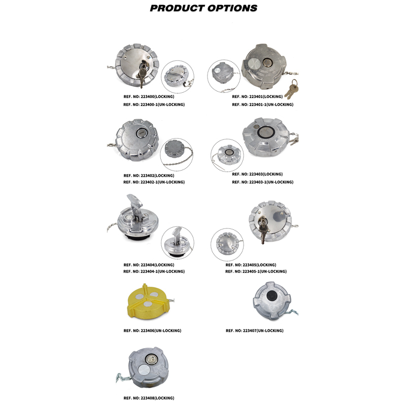 Zinc Alloy Un-Locking Diesel Fuel Cap 2" - 11.5 NPSF Fuel Tanks Cover Replacement Parts