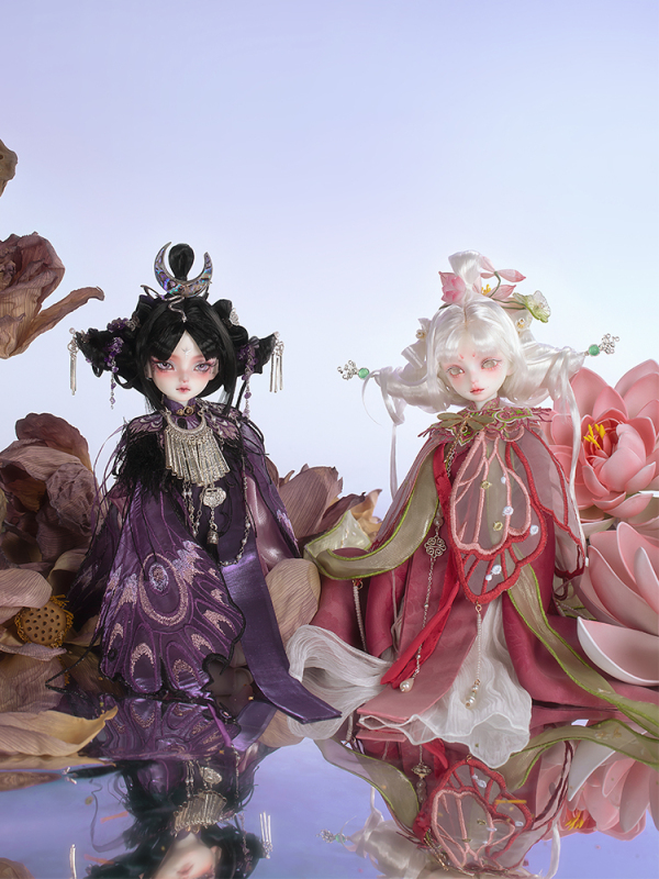 【Pre-sale】DollZone Miao Miao & Yao Yao 1/5 Doll Full Set Presale SD Doll 35cm Spherical joint Dolls