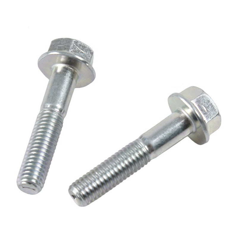 Flanged Hex Bolt Steel Zinc