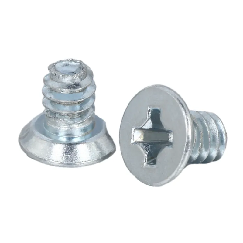 Steel Flat Undercut Head Phillips Thread Forming Screw