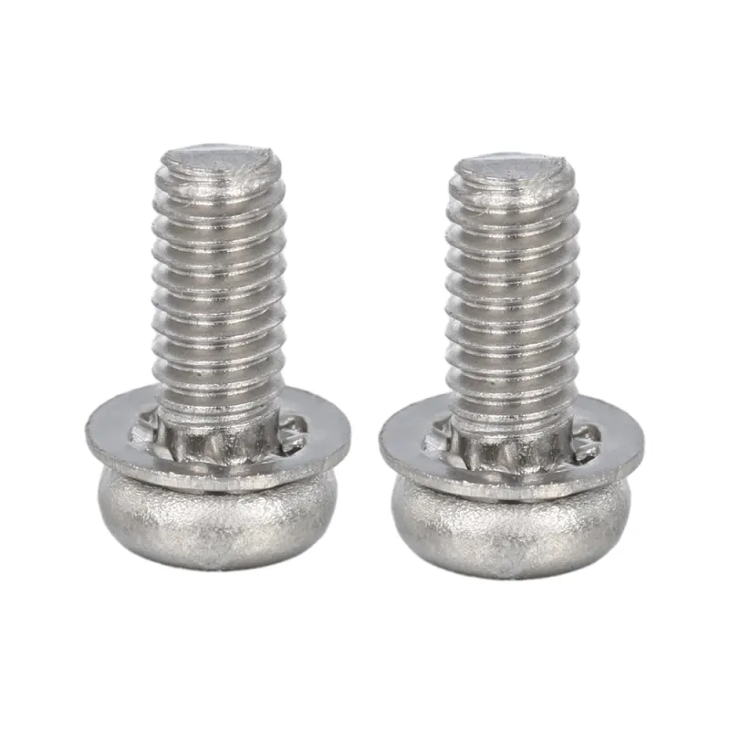 Pan Head SEMS Screw With Internal tooth Washer