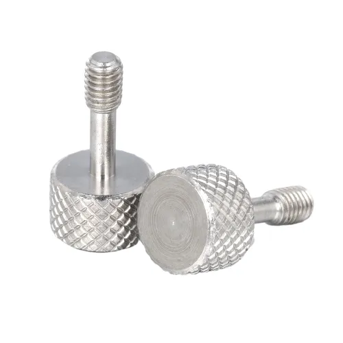 Precision-Engineered Stainless Steel Knurled Thumb Screw