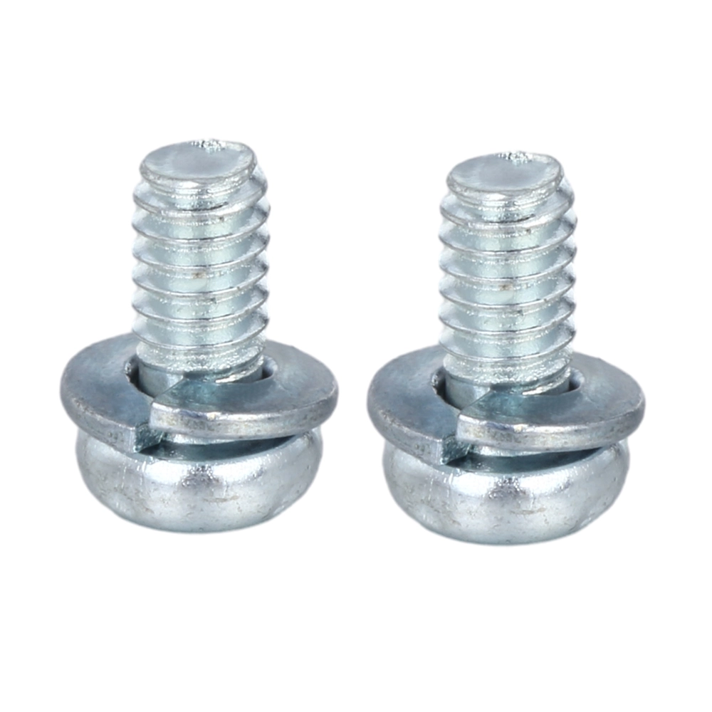 Steel Pan Head SEMS Screw With Spring Lock Washer