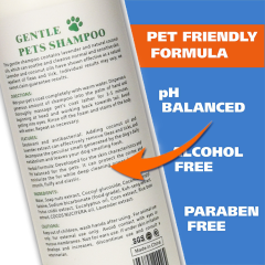 Gentle Organic Pet Shampoo