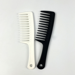 Matte Plastic Wide Tooth Hair Comb