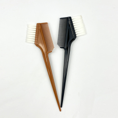 Angled Tint Brushes with Integrated Combs