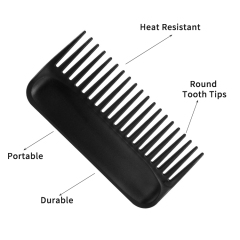 Black Large Hair Detangling Comb