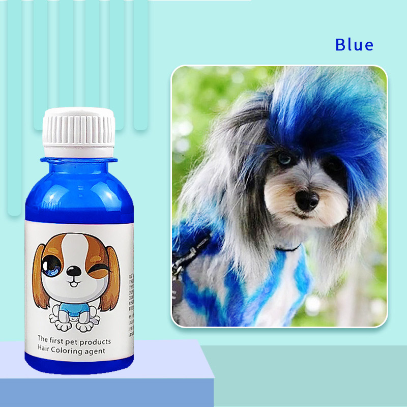 Private Label Permanent Dog Hair Dye 20 Colors Safely Pet Bright Color Dye Used by Grooming Salons for Dogs