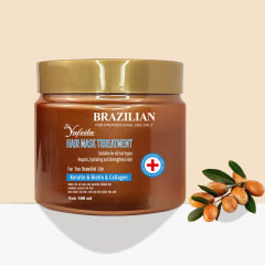 Organic Brazilian Morocco Argan Oil Hair Mask for dry and damaged hair