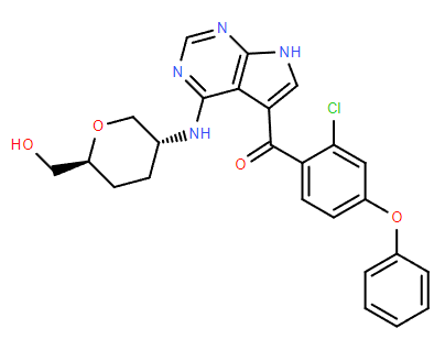 New Merck drug Nemtabrutinib, CAS: 2095393-15-8, ARQ531, MK1026