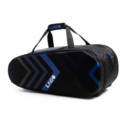 Unisex Large Black New Design Outdoor Indoor Paddle Racket Bag