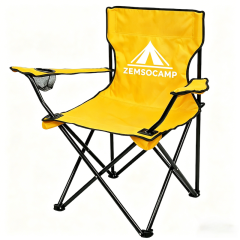 MSOD-9202 Heavy Duty Camping Chair Portable Outdoor Chair with Cup Holder for Camping, Fishing, Beach