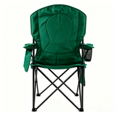 MSOD-9204 Portable Camping Chair with Can Cooler Side Pockets & Cup Holder,Great for Camping, Tailgating, Firepits, Patio, & More