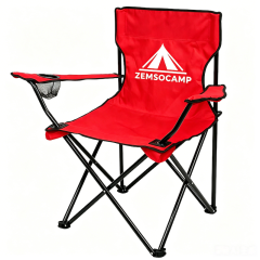 MSOD-9202 Heavy Duty Camping Chair Portable Outdoor Chair with Cup Holder for Camping, Fishing, Beach