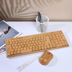 BAMBOO TRAY WIRELESS KEYBOARD