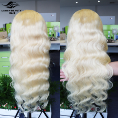 180% 13*4 transparent frontal wig body wave straight 613 Wig Virgin 100% Human Hair