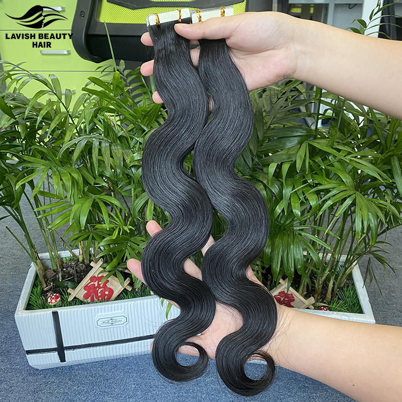 12A Mink raw Hair Brazilian Hair Unprocessed hair Human Hair tape ins raw tape ins body wave & straight